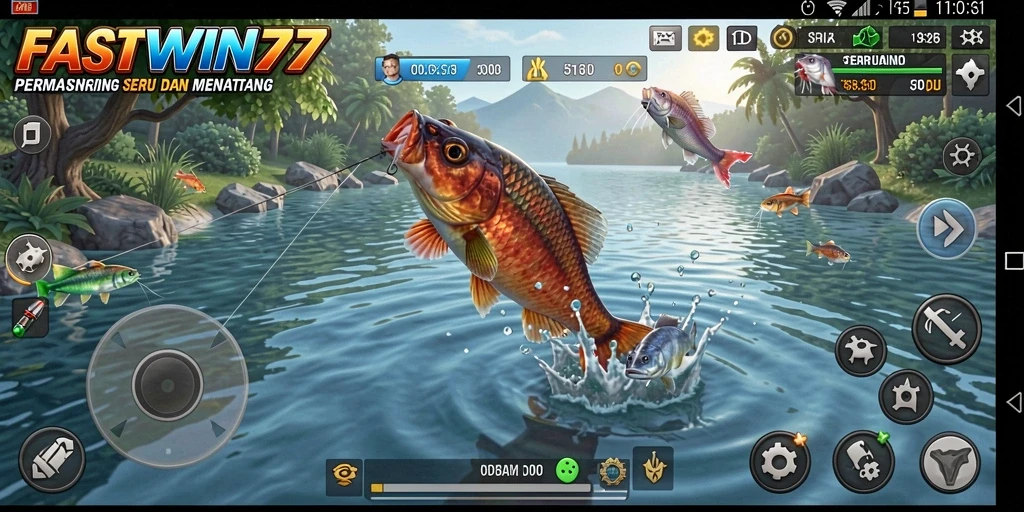 Tangkapan ikan besar dalam gameplay FASTWIN77 yang menegangkan.