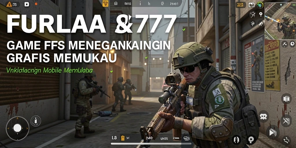 Gameplay FURLA77 yang intens dan mendebarkan saat bertempur.