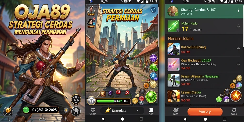 Tampilan gameplay OJA89 yang menegangkan dan strategis.