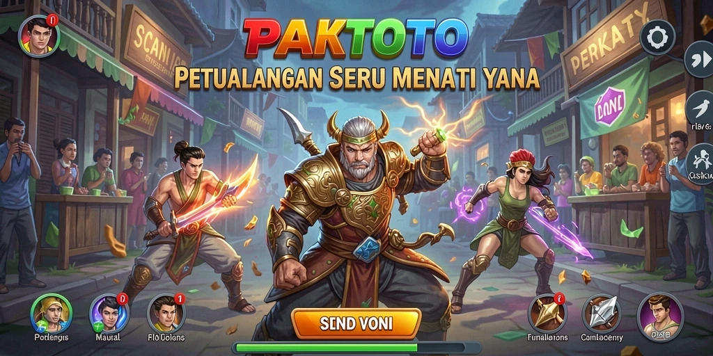 Gameplay PAKTOTO yang penuh petualangan dan tantangan menanti pemain.