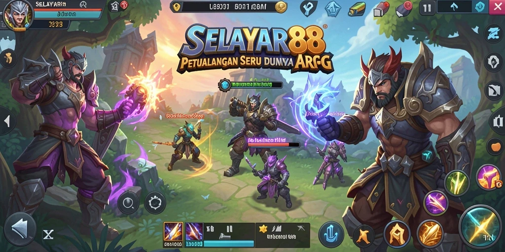 Gameplay seru di dunia fantasi SELAYAR88 yang menantang.