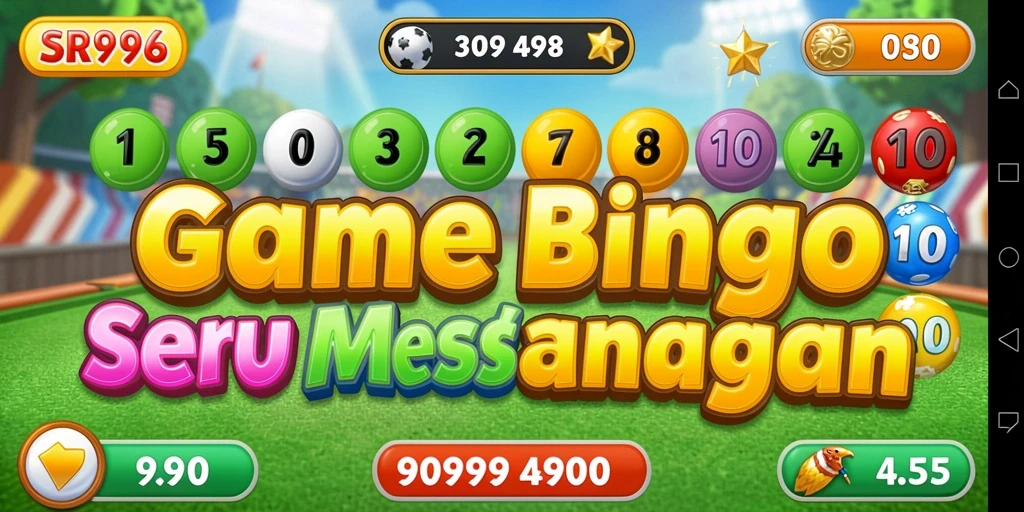 Screenshot gameplay SR996 menampilkan keseruan bermain Bingo.